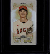2021 Topps Allen & Ginter Chrome #25 Shohei Ohtani Mini