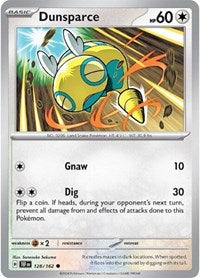 Dunsparce (128) - SV05: Temporal Forces (TEF)