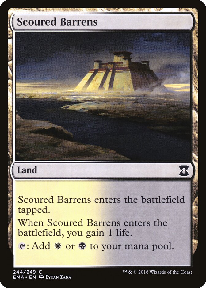 Scoured Barrens (244) - Eternal Masters (EMA)