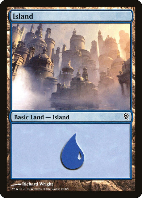 Island (40) - Duel Decks: Jace vs. Vraska (DDM)