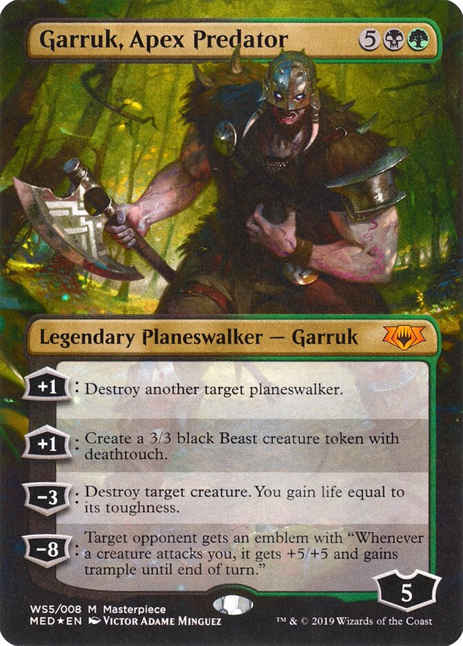 Garruk, Apex Predator (WS5) - Mythic Edition (MED)
