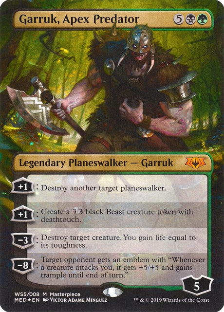 Garruk, Apex Predator (WS5) - Mythic Edition (MED)