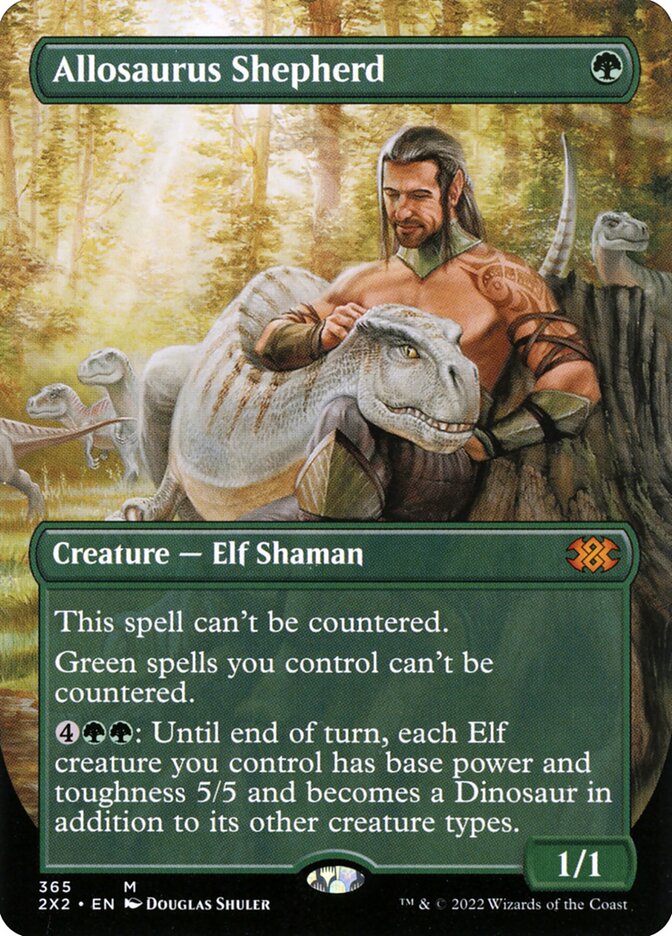 Allosaurus Shepherd (365) - Double Masters 2022 (2X2)