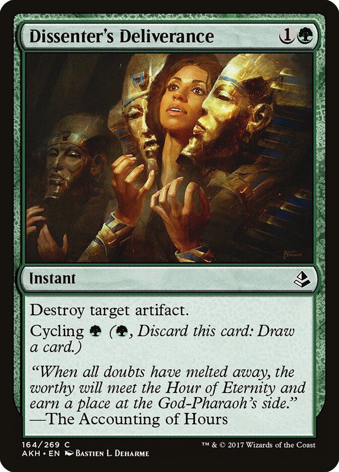 Dissenter's Deliverance (164) - Amonkhet (AKH)