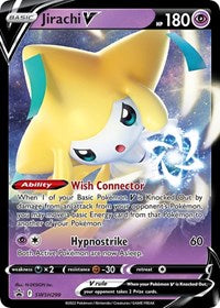 Jirachi V - 299 (SWSH299) - SWSH: Sword & Shield Promo Cards (SWSD)