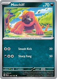 Maschiff - 142/193 (Cosmos Holo) (142) - Miscellaneous Cards & Products (MCAP)