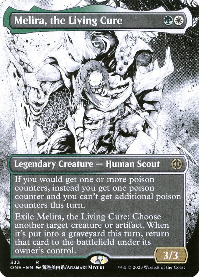 Melira, the Living Cure (333) - Phyrexia: All Will Be One (ONE)