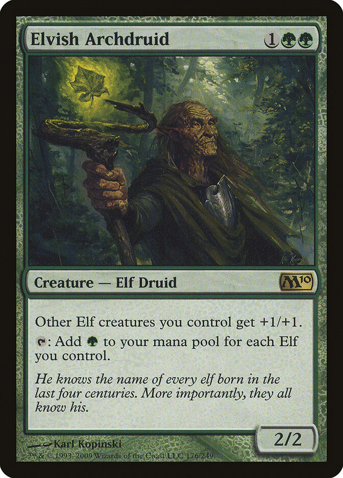 Elvish Archdruid (176) - Magic 2010 (M10)