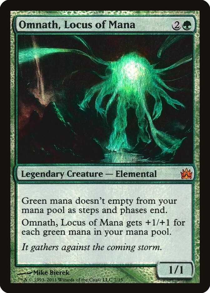 Omnath, Locus of Mana (7) - From the Vault: Legends (V11)