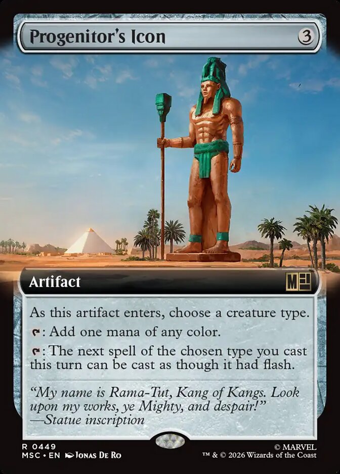 Progenitor's Icon (449) - Marvel Super Heroes Commander (MSC)