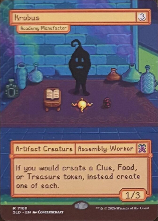 Krobus - Academy Manufactor (7188) - Secret Lair Drop (SLD)
