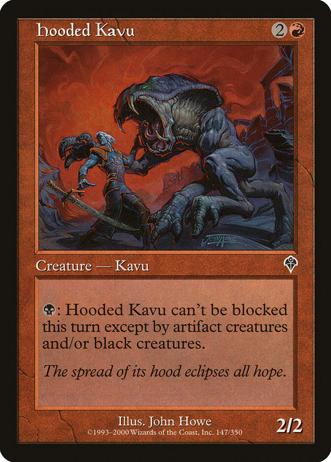 Hooded Kavu (147) - Invasion (INV)