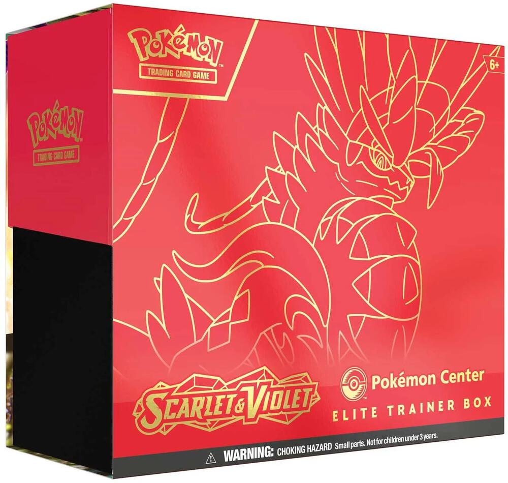 Scarlet & Violet Pokemon Center Elite Trainer Box (Exclusive) [Koraidon] - SV01: Scarlet & Violet Base Set (SV1)