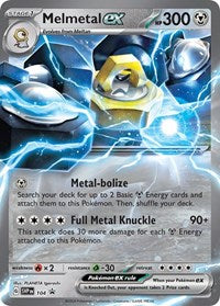 Melmetal ex - (104) - SV: Scarlet & Violet Promo Cards (SVP)