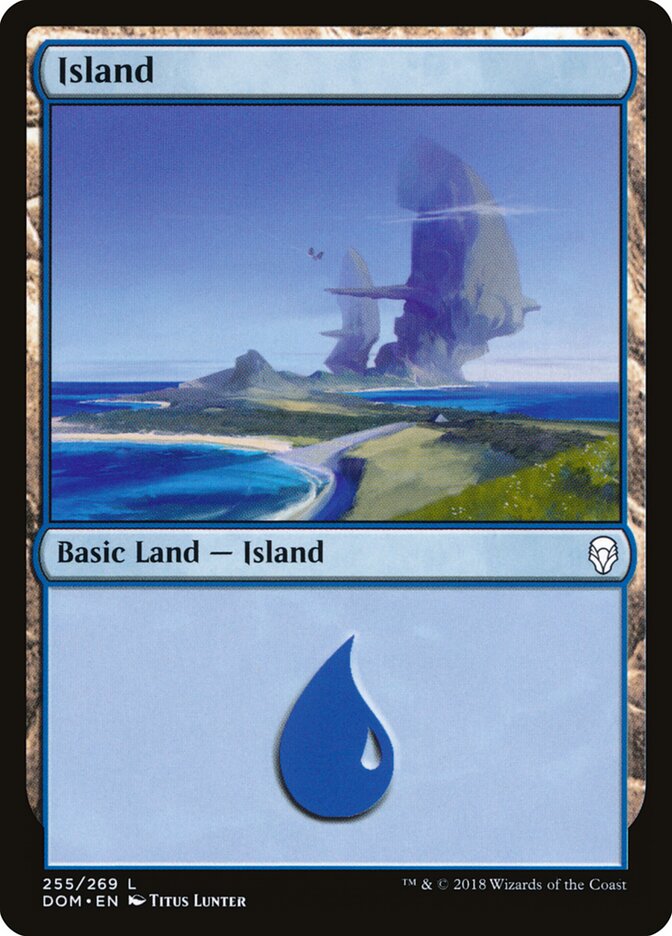 Island (255) - Dominaria (DOM)