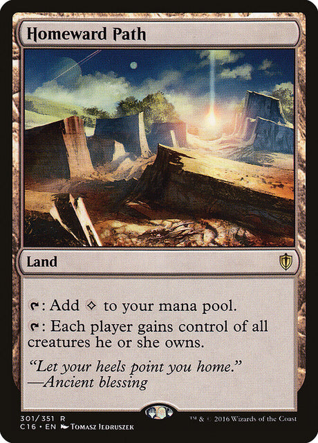 Homeward Path (301) - Commander 2016 (C16)