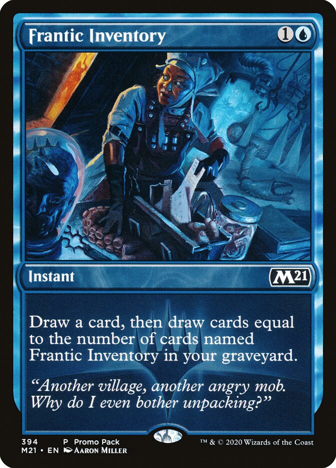 Frantic Inventory (394) - Core Set 2021 (M21)