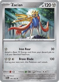 Zacian (136) - Deck Exclusives (PR)