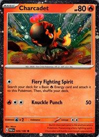 Charcadet - 026/182 (Cosmos Foil) (26) - Miscellaneous Cards & Products (MCAP)