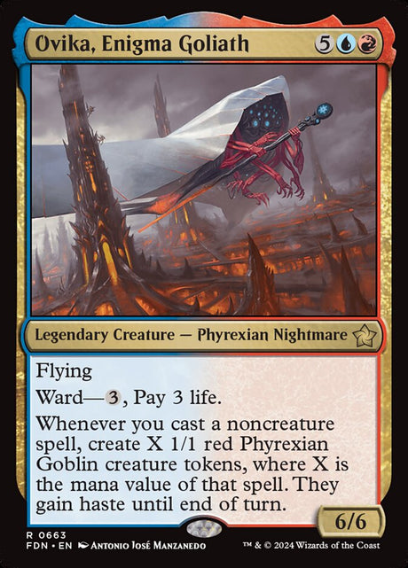 Ovika, Enigma Goliath (663) - Foundations (FDN)
