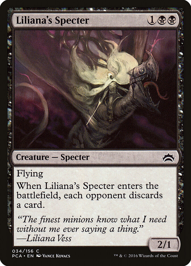 Liliana's Specter (34) - Planechase Anthology (PCA)