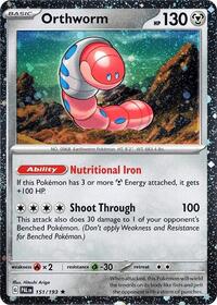 Orthworm - 151/193 (Cosmo Holo) (151) - Miscellaneous Cards & Products (MCAP)