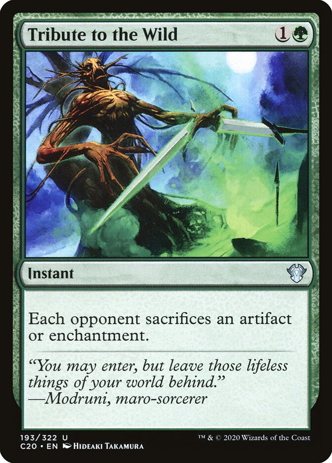 Tribute to the Wild (193) - Commander 2020 (C20)