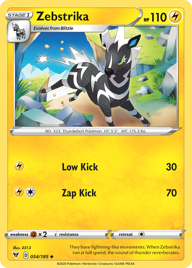 Zebstrika (54/185) - Vivid Voltage (VIV)