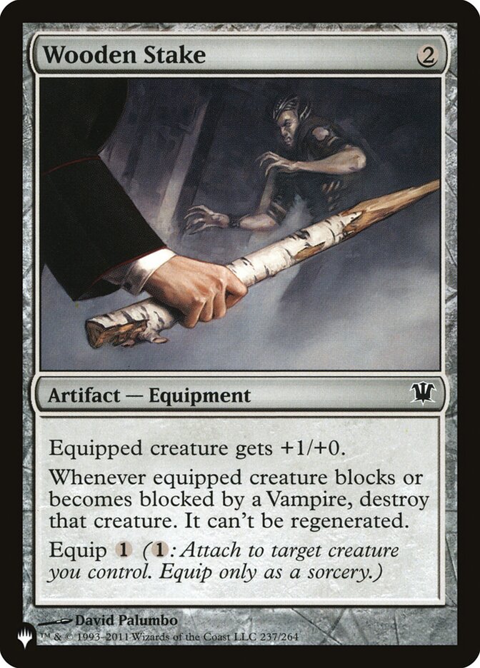 Wooden Stake (ISD-237) - The List (PLST)