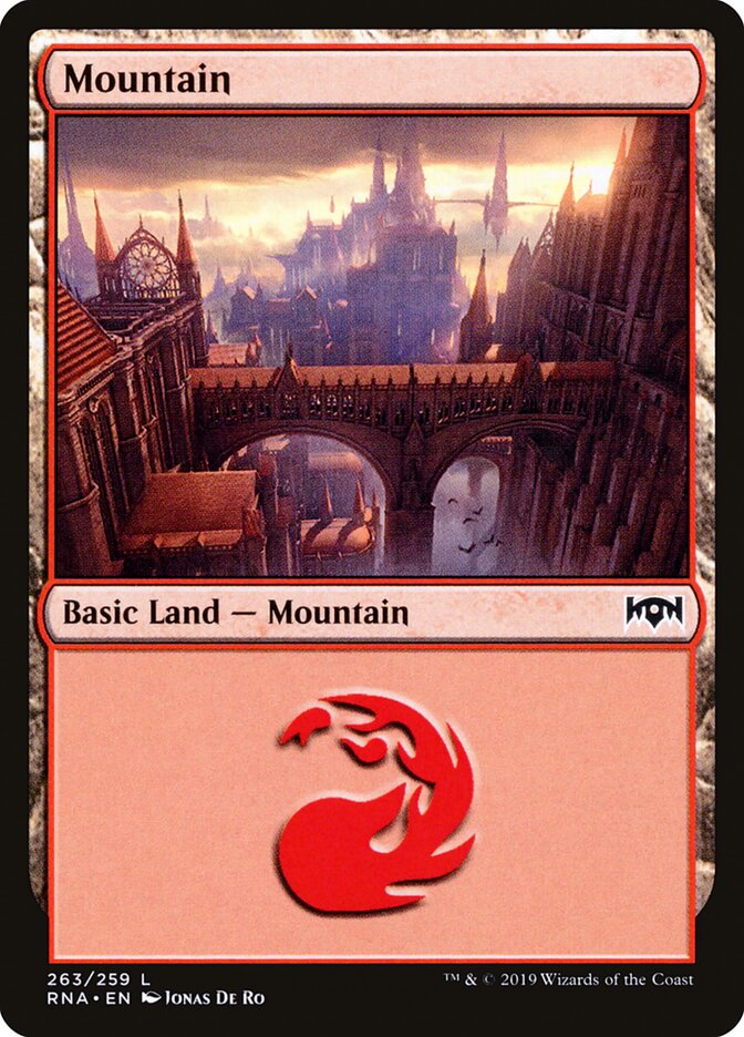 Mountain (263) - Ravnica Allegiance (RNA)