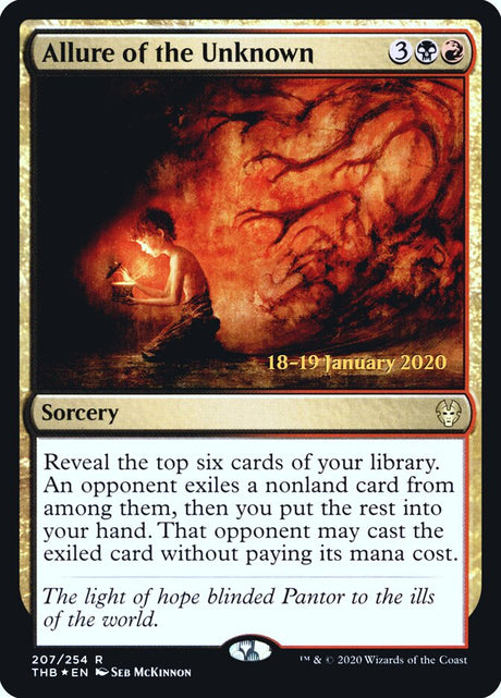 Allure of the Unknown (207s) - Theros Beyond Death Promos (PTHB)