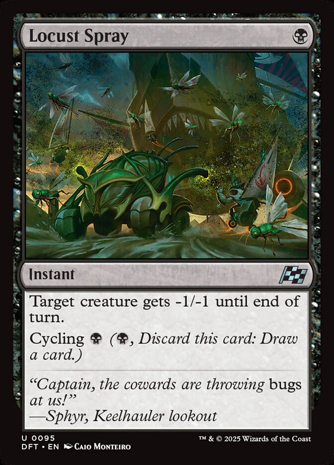 Locust Spray - [Foil] Aetherdrift (DFT)