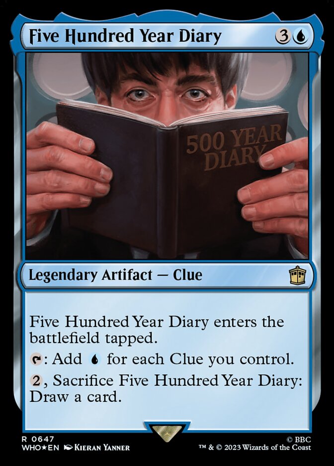 Five Hundred Year Diary (647) - Doctor Who (WHO)
