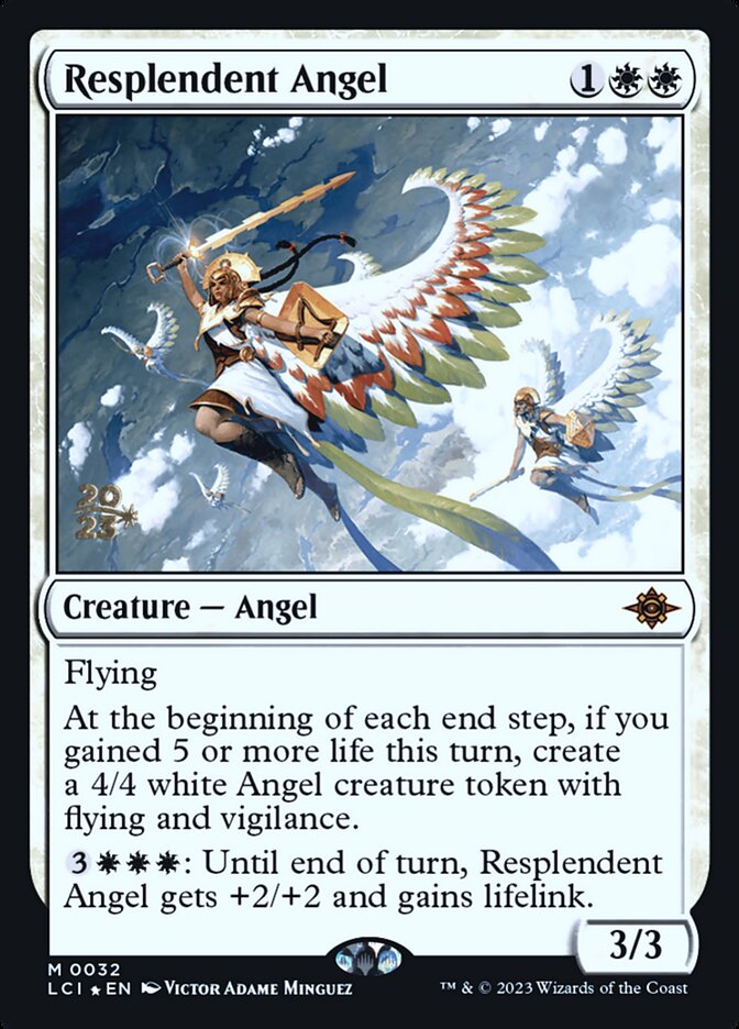 Resplendent Angel (32s) - The Lost Caverns of Ixalan Promos (PLCI)