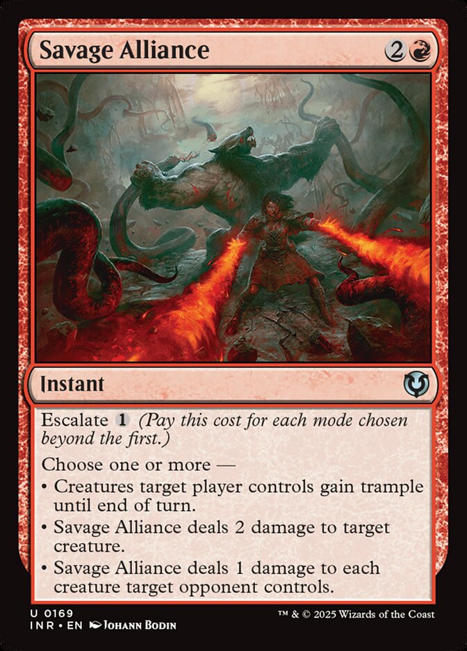 Savage Alliance - [Foil] Innistrad Remastered (INR)