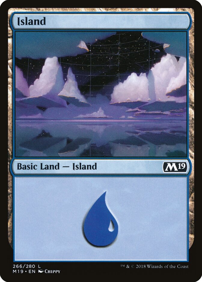 Island (266) - Core Set 2019 (M19)