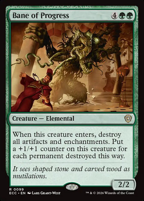 Bane of Progress (99) - Lorwyn Eclipsed Commander (ECC)