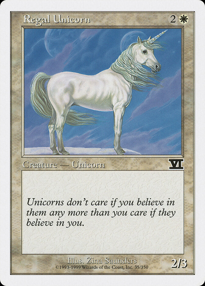Regal Unicorn (35) - Classic Sixth Edition (6ED)