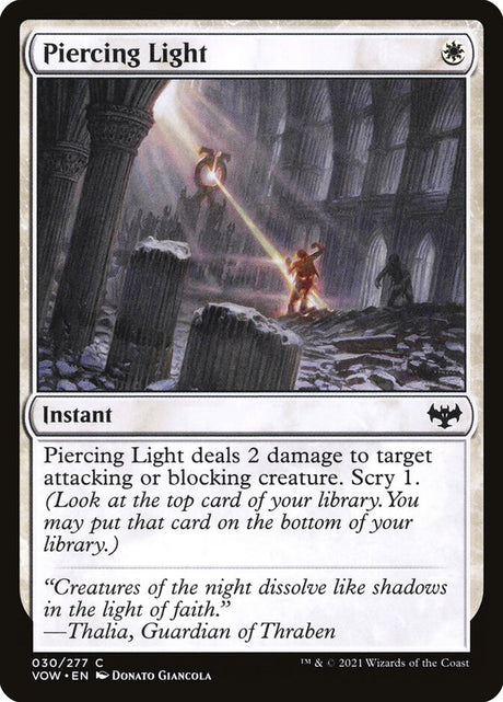 Piercing Light (30) - Innistrad: Crimson Vow (VOW)