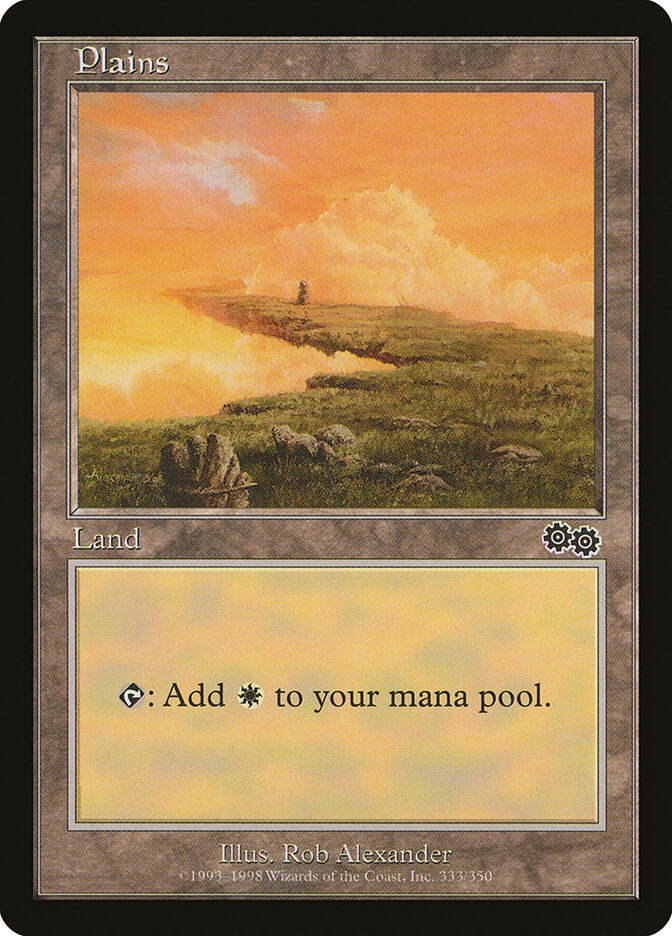 Plains (333) - Urza's Saga (USG)
