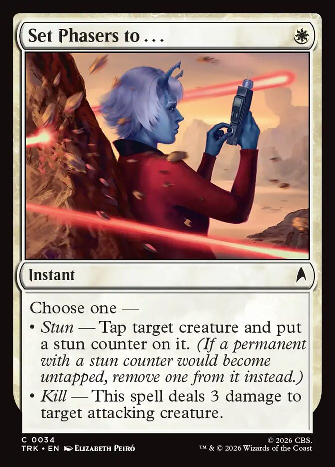 Set Phasers to . . . (34) - Star Trek (TRK)