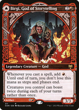 Birgi, God of Storytelling // Harnfel, Horn of Bounty (311) - Kaldheim (KHM)