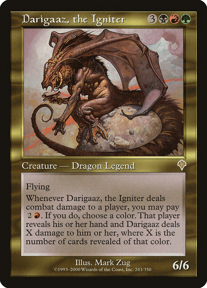 Darigaaz, the Igniter (243) - Invasion (INV)