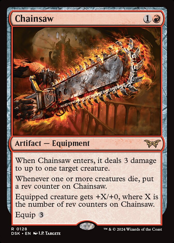 Chainsaw - [Foil] Duskmourn: House of Horror (DSK)