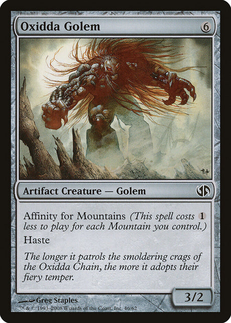 Oxidda Golem (46) - Duel Decks: Jace vs. Chandra (DD2)