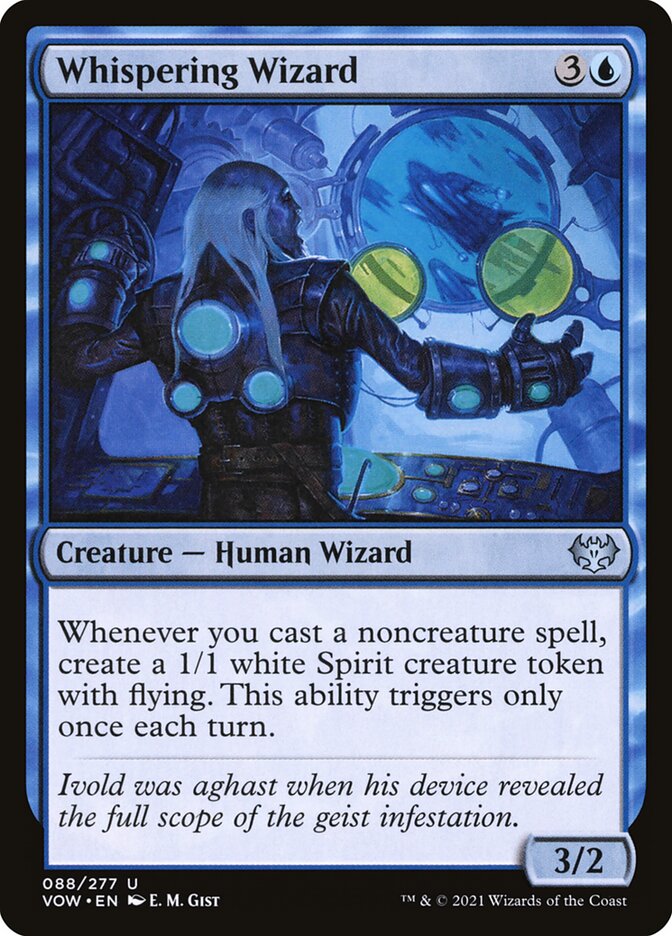 Whispering Wizard (88) - Innistrad: Crimson Vow (VOW)