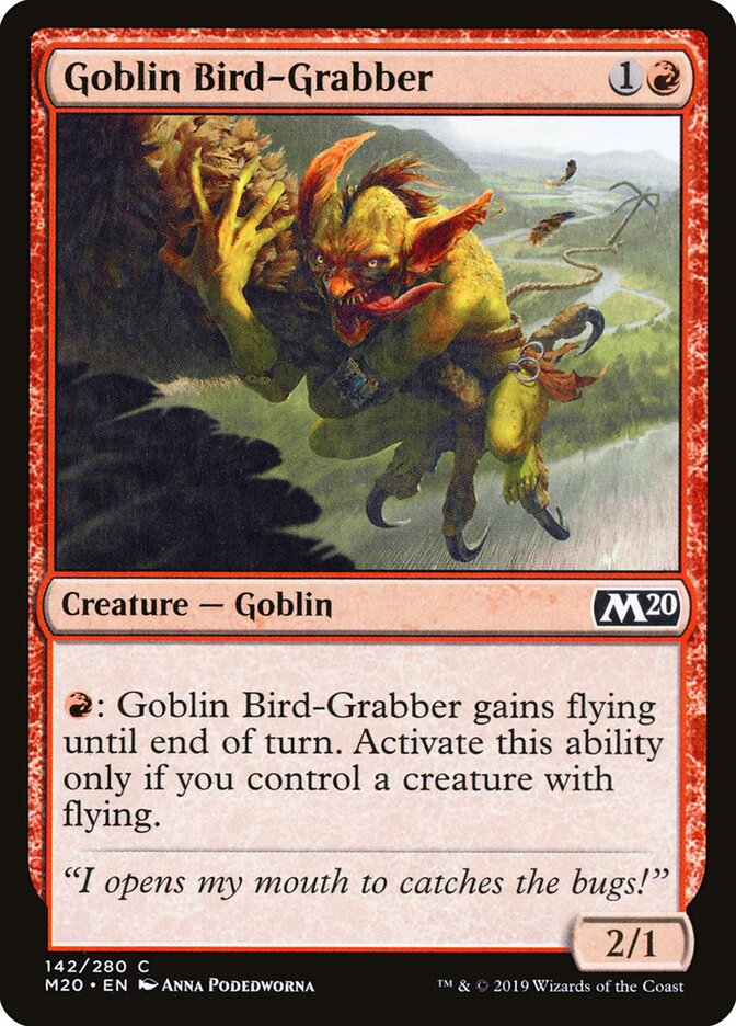 Goblin Bird-Grabber (142) - Core Set 2020 (M20)
