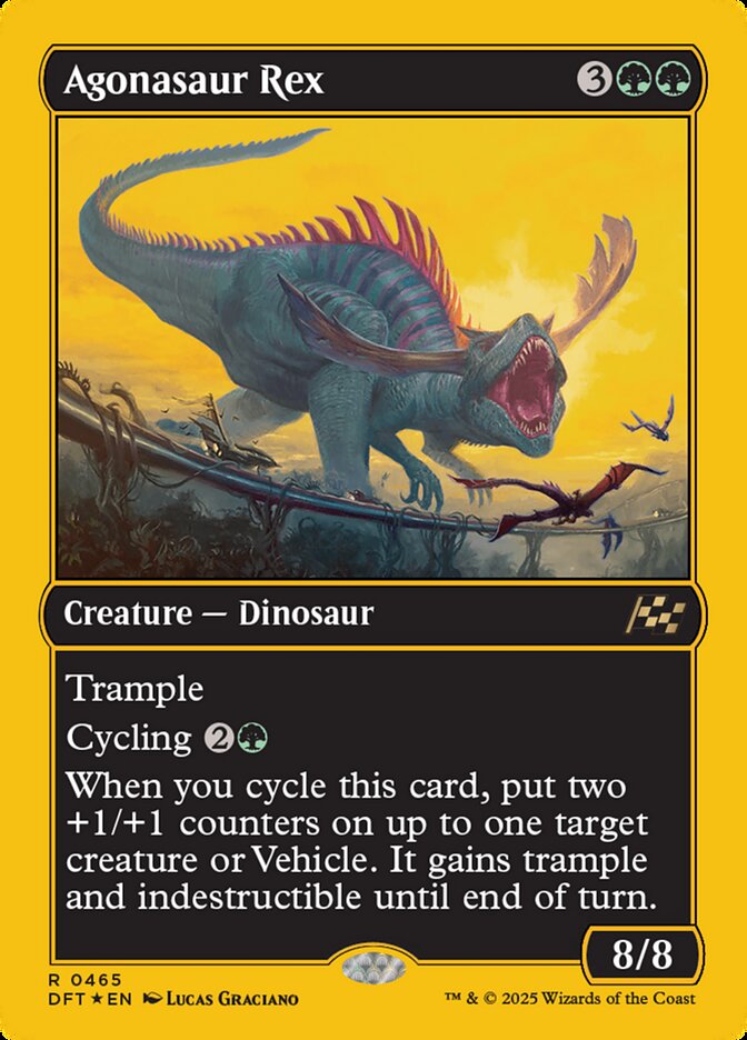 Agonasaur Rex - [First Place Foil] Aetherdrift (DFT)