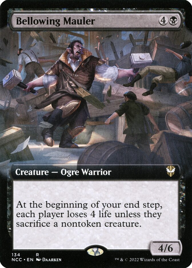 Bellowing Mauler (134) - New Capenna Commander (NCC)
