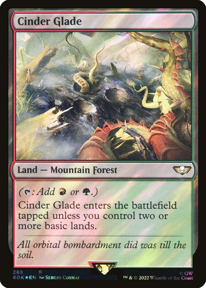 Cinder Glade (269★) - Warhammer 40,000 Commander (40K)
